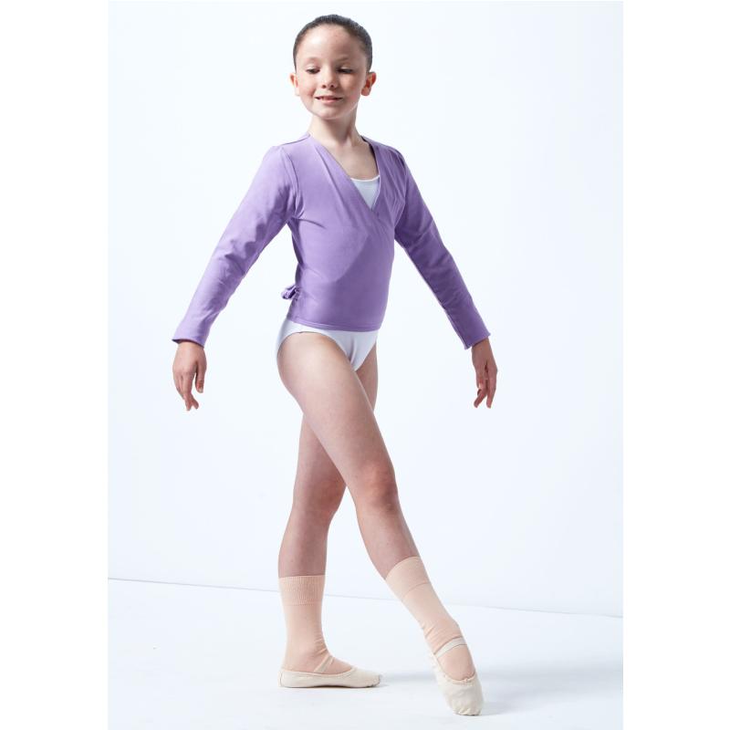 Cotton Lycra Crossover Cardigan